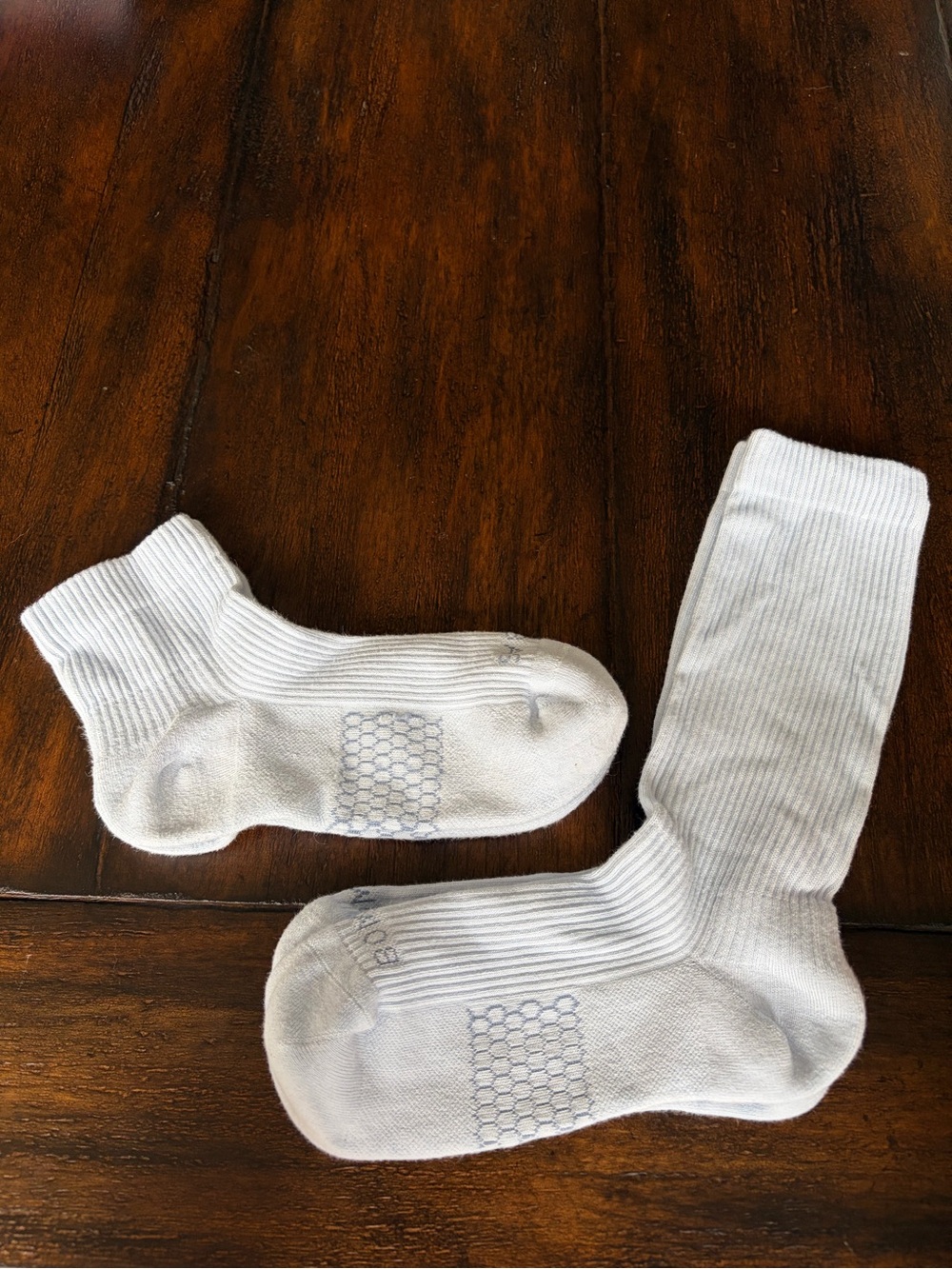 Bombas Women’s Modern Rib Calf and Quarter Socks Pair~ size M